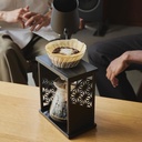 Drip Stand-Set Asanoha - Black