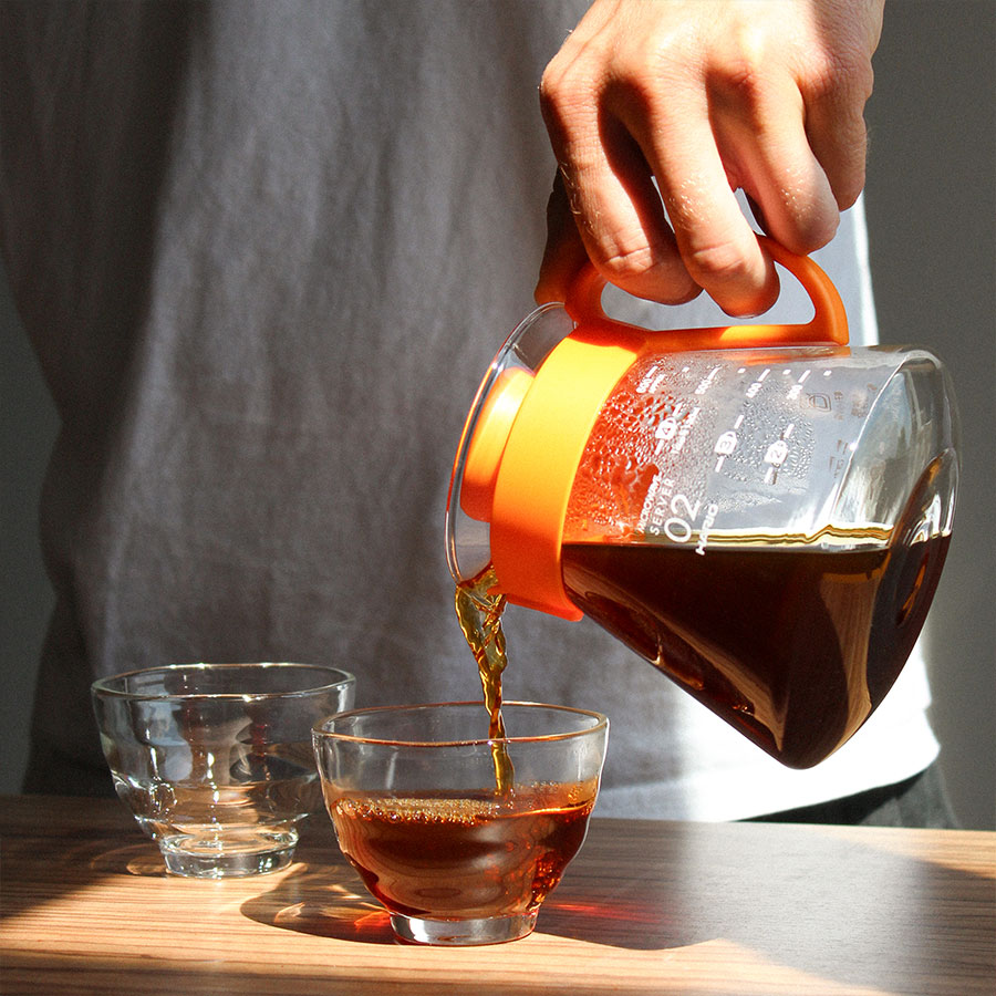 V60 Range Server 600ml - Koi Orange