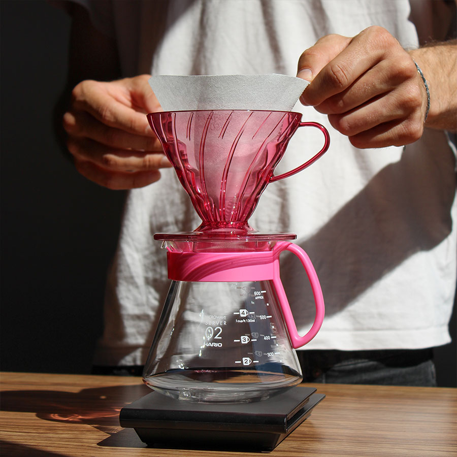 V60 Coffee Dripper 02 - Flamingo Pink