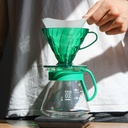 V60 Coffee Dripper 02 - Bamboo Green
