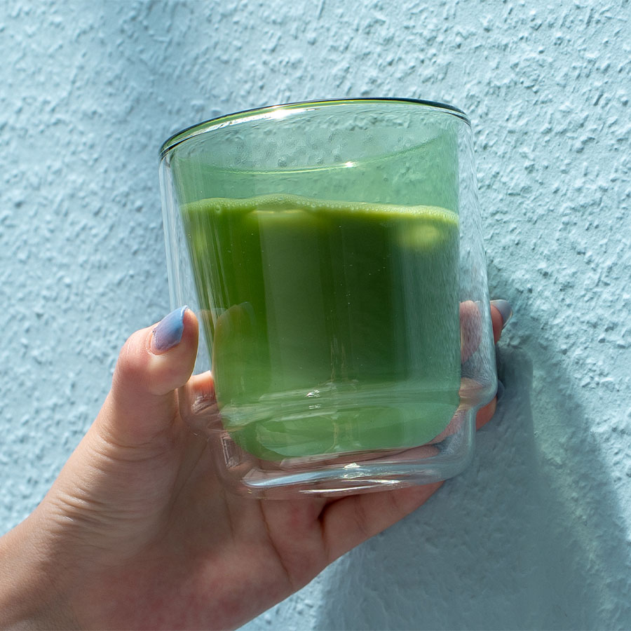 Double-walled Matcha Cup 370ml - Green