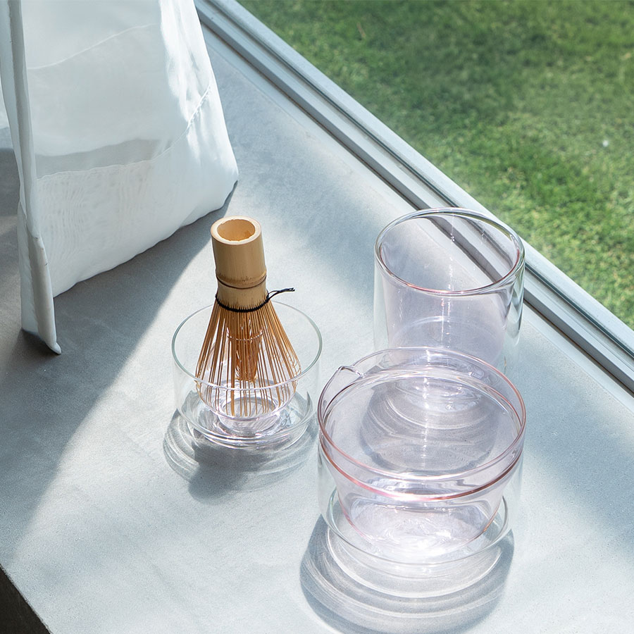 Chasen Stand & Bowl 100ml - Pink