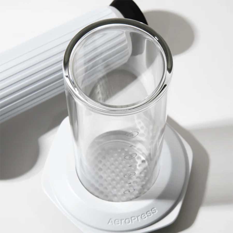 AeroPress Premium Coffee Press - White
