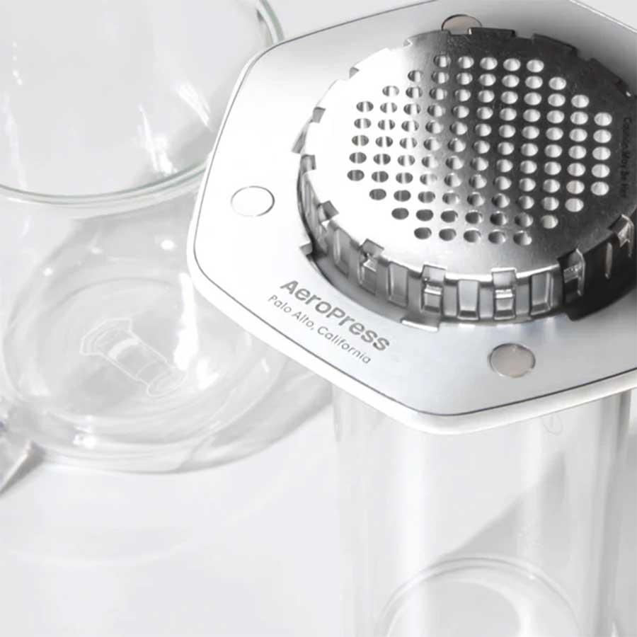 AeroPress Premium Coffee Press - White