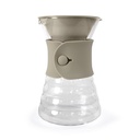 [VDD-02SD-BB] V60 Drip Decanter 700ml - Sand