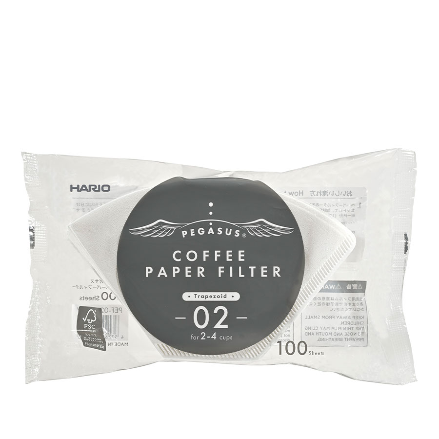 Pegasus Paper Filter 02 White - 100 Sheets