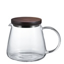 Coffee Server Walnut 600ml - Clear