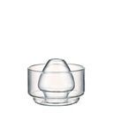 [MACW-1-T] Chasen Stand & Bowl 100ml - Clear