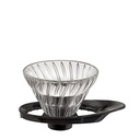 [VDGR-01B] Glass Coffee Dripper V60 01 - Black NEW