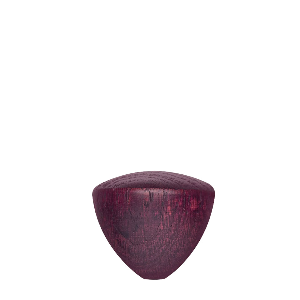 Wooden Knob Oak Deep Purple ø 44mm