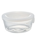 Heatproof Round Glass Container 1200