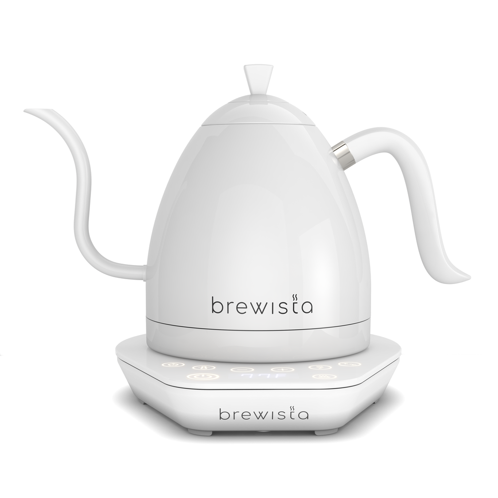 Brewista Artisan 1.0L Gooseneck Variable Kettle - White/White