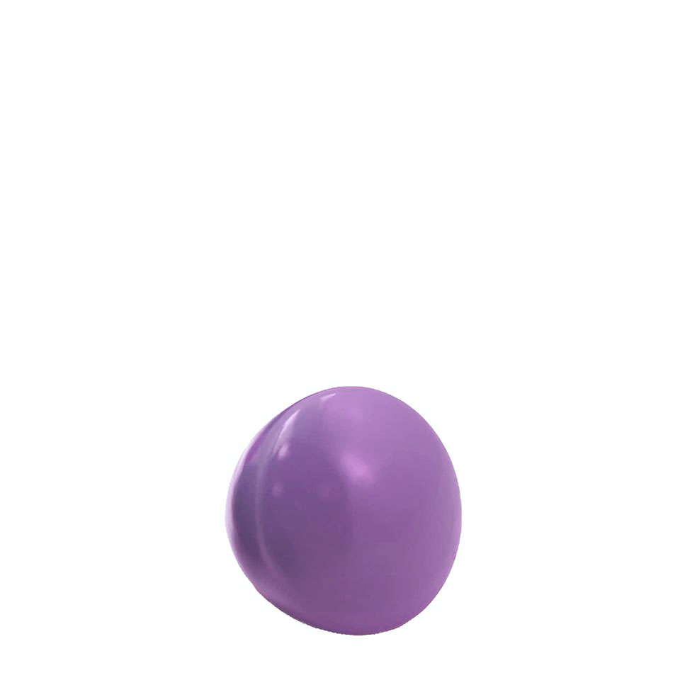 Wooden Knob Beech Wood Purple ø 44mm