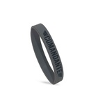 [3277] Comandante Wrist Band, 100% silicon, grey small
