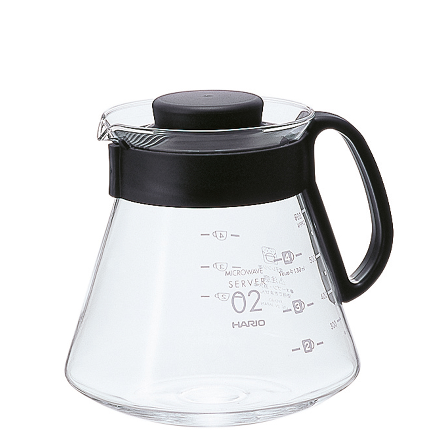 V60 Range Server 600ml - Black