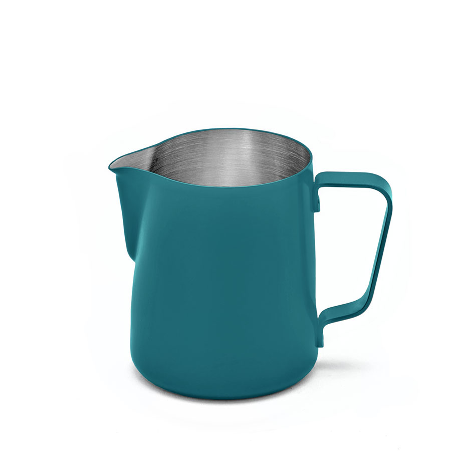 Rhino Classic Milk Pitcher 15oz/450ml - Teal Blue