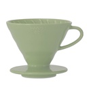 [VDC-02-SG-BB] V60 Dripper "Colour Edition" - Smokey Green (Standard)