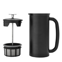 [1018C2-17BK-DS] P7 French Press Coffee Maker 18oz/540ml - Matte Black (Standard)