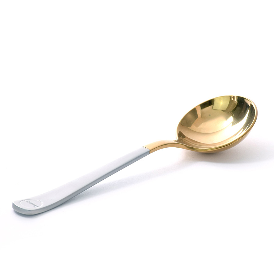 Professional Cupping Spoon (Titanium - Gold）