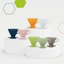 [BBB-008] Hario Ceramic Dripper Colour Edition "Multi Colour Bundle"