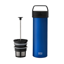 P0 Ultralight Travel Coffee Press - Classic Blue