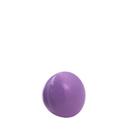 [3342] Wooden Knob Beech Wood Purple ø 44mm