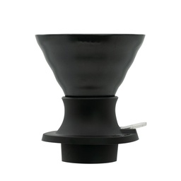 [SSDC-02-SMB] V60 Ceramic Immersion Coffee Dripper SWITCH 02 - Smokey Black