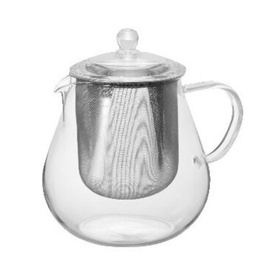 [CHC-70T] Heatproof Glass Leaf Teapot 700ml